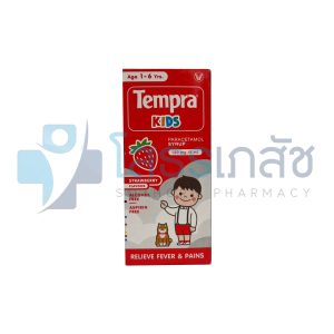 TEMPRA KIDS STRAWBERRY 120MG/5ML 60 ML.