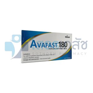 AVAFAST 180 MG 1X10 TABLETS.
