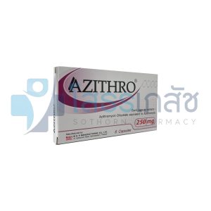 AZITHRO 250 MG 6 CAPSULES.(M&H)