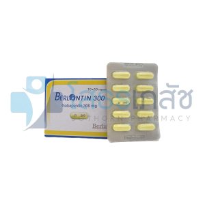 BERLONTIN 300 MG 10X10 CAPSULES.