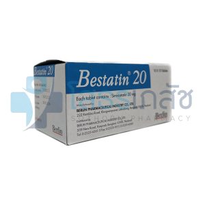 BESTATIN 20 MG 10X10 TABLETS.