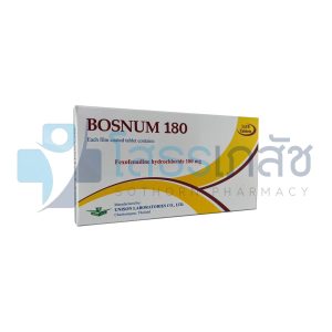 BOSNUM 180 MG 1X10 TABLETS.