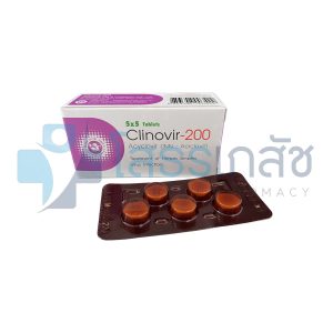 CLINOVIR-200 5X5 TABLETS.