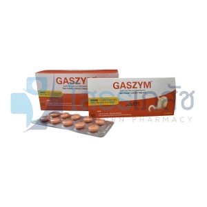 GASZYM 10x10 TABLETS.