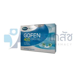 MEGA WE CARE GOFEN 400 10 SOFTGEL CAPSULES.
