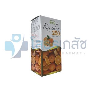 KRESSLEX 250 DRY SYRUP 60 ML.