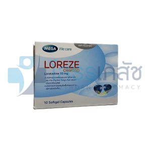 LOREZE CLEARCAP 10 SOFTGEL CAPSULES.