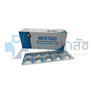 MERTIGO 6 MG 10X10 TABLETS.