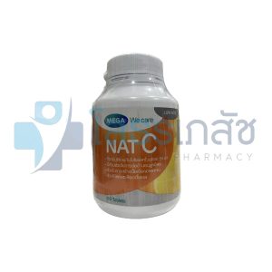 MEGA WE CARE NAT C 60 TABLETS.