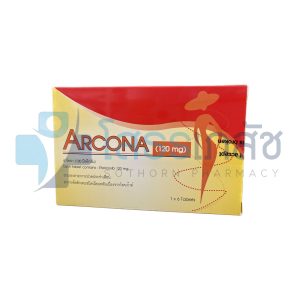 ARCONA 120 MG 1X6 TABLETS.