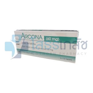 ARCONA 60 MG 3X10 TABLETS.