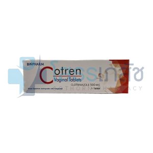 COTREN 500 MG 1 VAGINAL TABLET.
