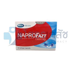MEGA WE CARE NAPROFAZT 1x10 CAPSULES.