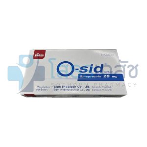 O-SID 20 MG 14 CAPSULES.