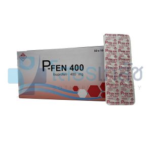 P-FEN 400 MG 50x10 TABLETS.