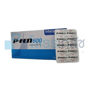 P-FEN 600 MG 50x10 TABLETS.