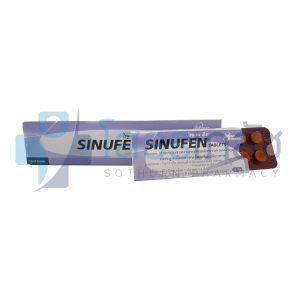 SINUFEN 25x10 TABLETS.