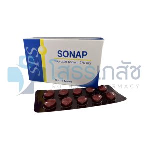 SONAP 275 MG 10x10 TABLETS.