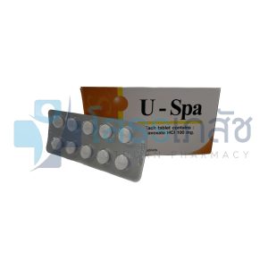 U-SPA 10X10 TABLETS.