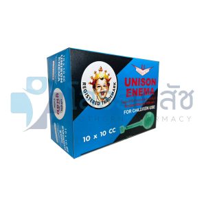 UNISON ENEMA (เด็ก) 10 x 10 CC.
