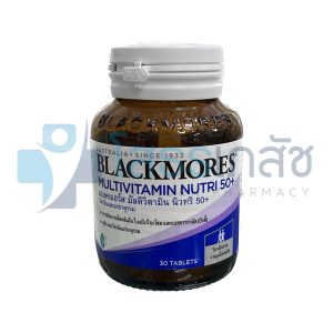 BLACKMORES MULTIVITAMIN NUTRI 50+ 30 TABLETS.