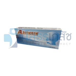 AZITHRIN 250 MG 6 CAPSULES.