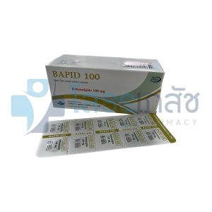 BAPID 100 MG 10x10 TABLETS.