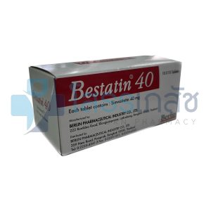 BESTATIN 40 MG 10X10 TABLETS.