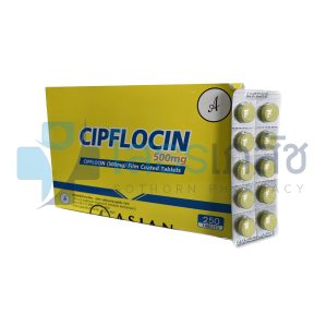 CIPFLOCIN 500 25x10 TABLETS.