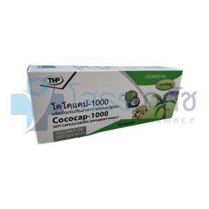 COCOCAP-1000 MG (THP) 30 CAPSULES.
