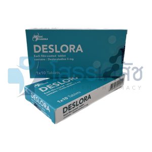 DESLORA 5 MG 1x10 TABLETS.