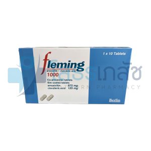 FLEMING 1000 MG 10 TABLETS.