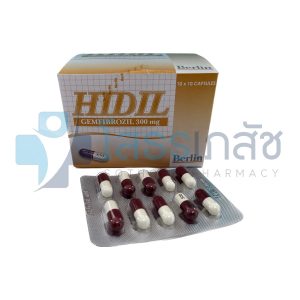 HIDIL 300 MG 10x10 CAPSULES.