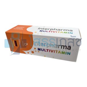 INTERPHARMA MULTIVITAMIN 20 EFFERVESCENT TABLETS.