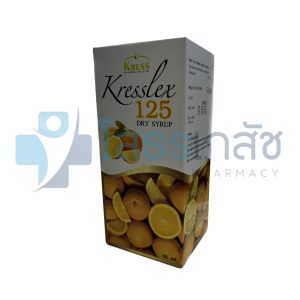 KRESSLEX 125 DRY SYRUP 60 ML.