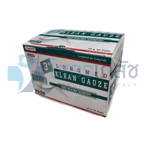 LONGMED KLEAN GAUZE  3" 10x10 PADS.