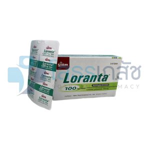 LORANTA 100 MG 3x10 TABLETS.(SIAM)