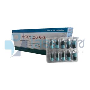 MOXY 250 (HK) 50x10 CAPSULES.