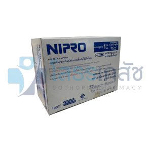 NIPRO U-100 INSULIN 1 ML 29Gx1/2" 100 PCS.