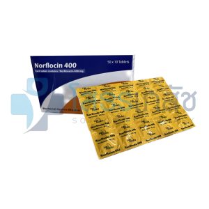NORFLOCIN 400 50x10 TABLETS.