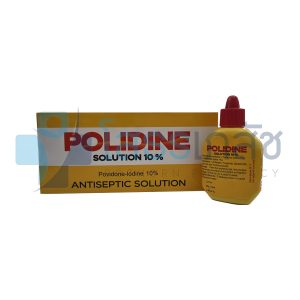 POLIDINE SOLUTION 10% 12x30 ML.