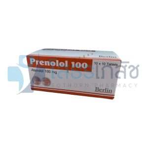 PRENOLOL 100 MG 10x10 TABLETS.