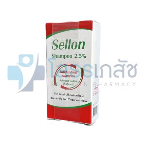 SELLON SHAMPOO 2.5% 120 ML.