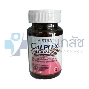 VISTRA CALPLEX CALCIUM 600 MG 30 TABLETS.